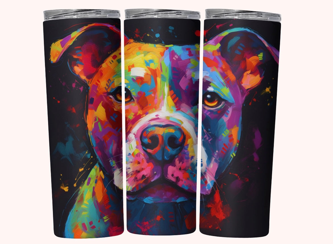 Pit bull tumbler